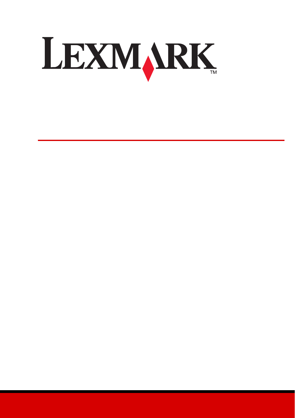 Lexmark X6100 User Manual | 100 pages