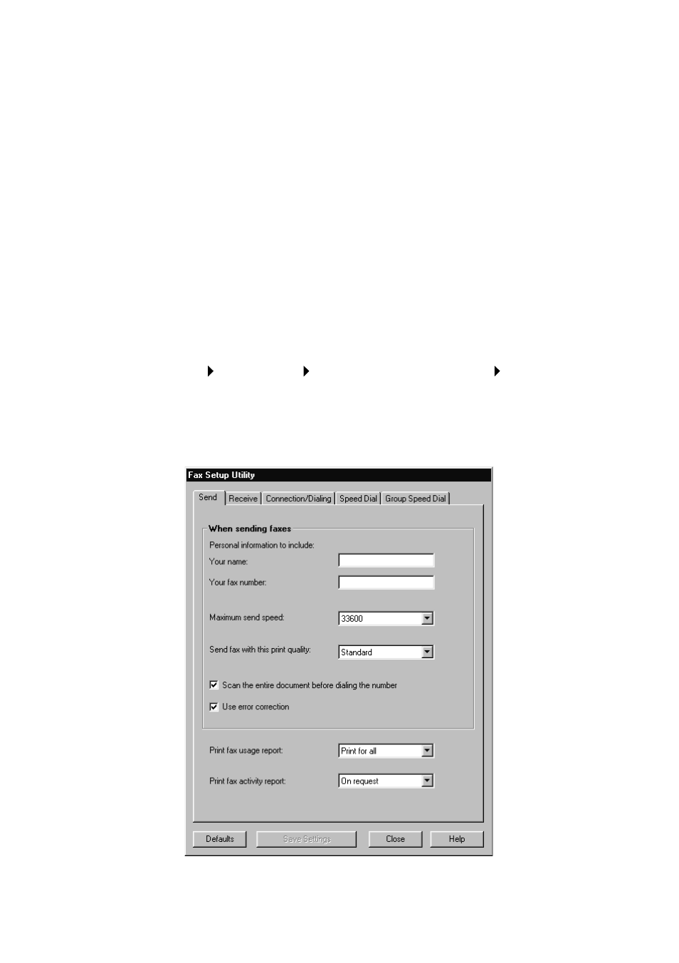Use the all-in-one software, Using the fax setup utility | Lexmark X6100 User Manual | Page 23 / 100