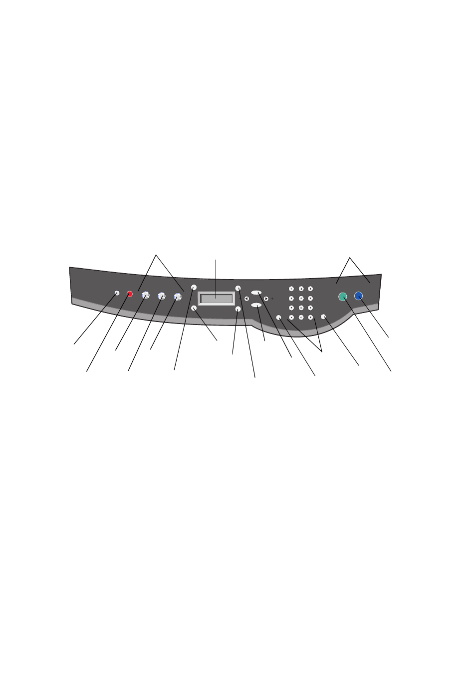 Use the control panel | Lexmark X6100 User Manual | Page 9 / 100