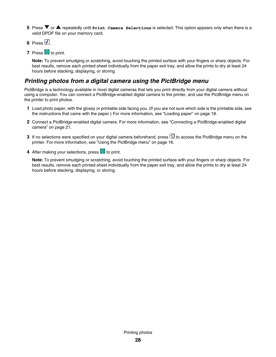 Lexmark 350 Series User Manual | Page 28 / 58