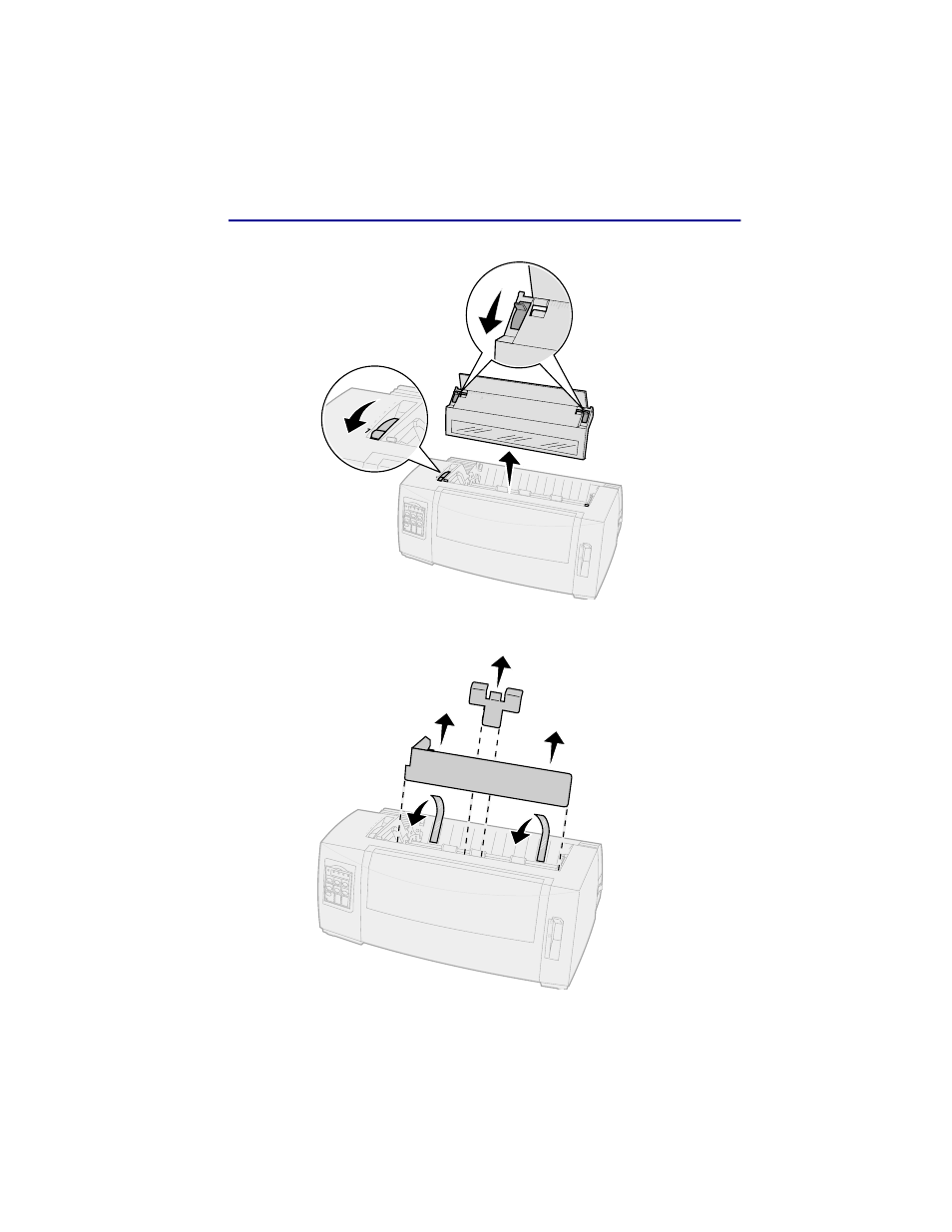 Printer setup | Lexmark 2400 User Manual | Page 2 / 18