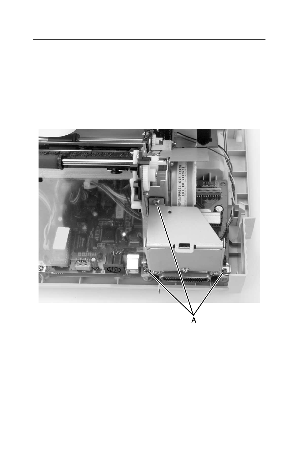 Gears removals, Left side gears removal | Lexmark 24XX-100 User Manual | Page 91 / 168