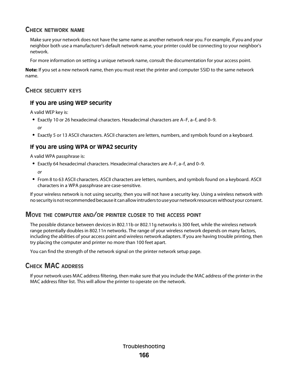 Lexmark S800 User Manual | Page 166 / 197