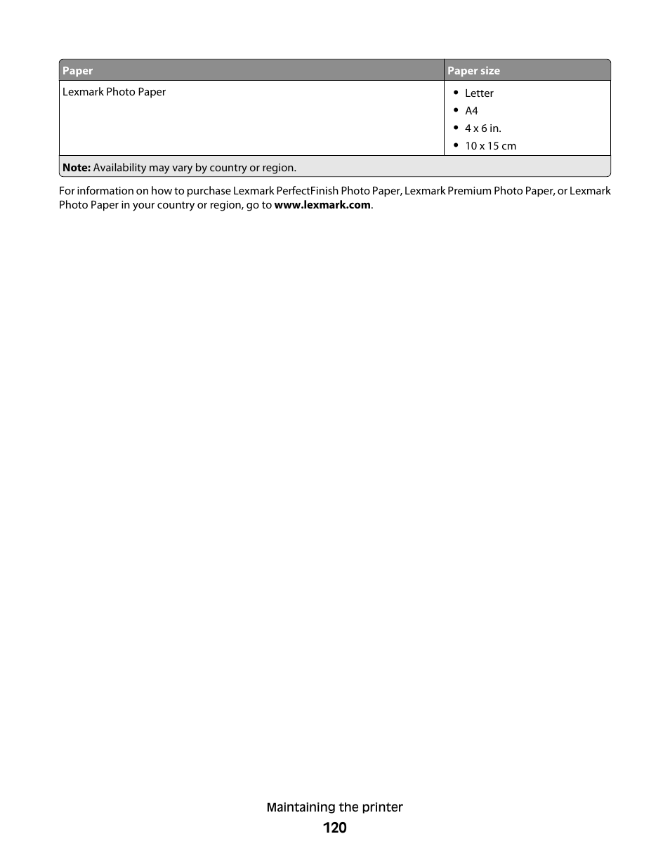 Lexmark 5300 Series User Manual | Page 120 / 194