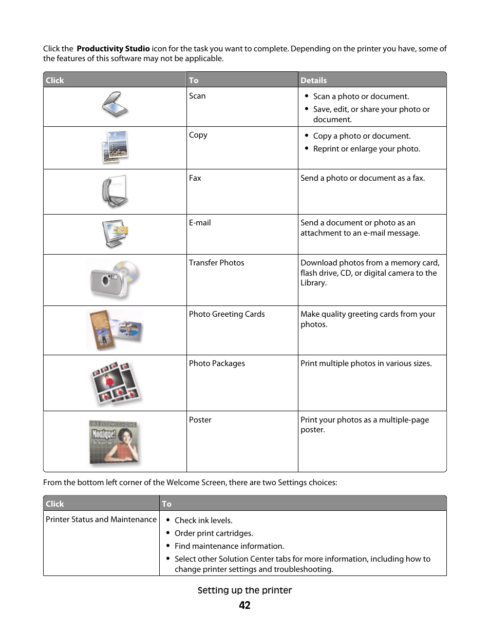 Lexmark 5300 Series User Manual | Page 42 / 194