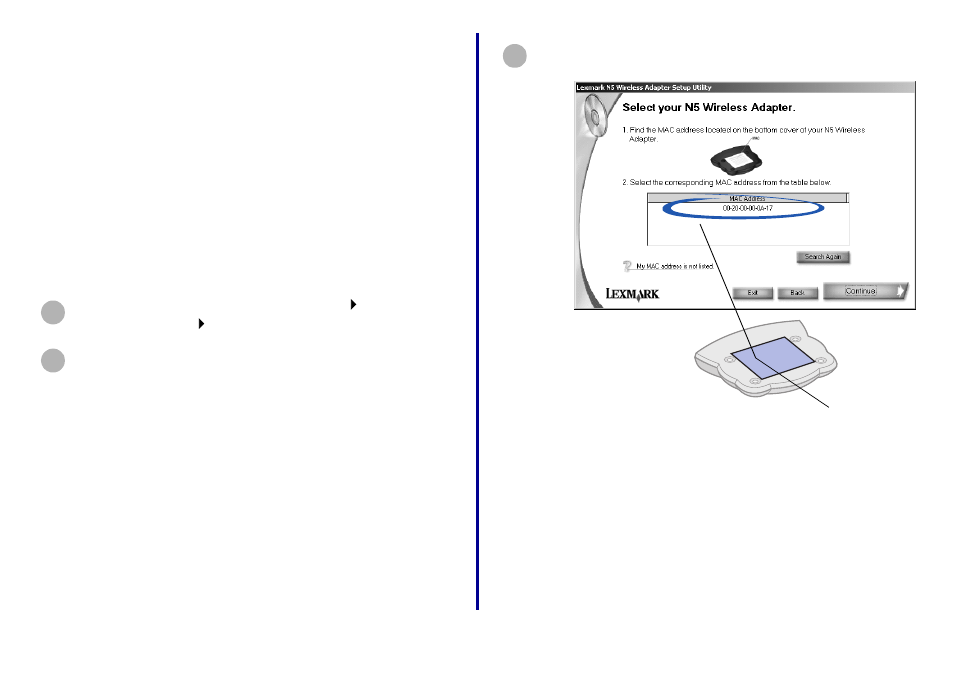 Change the printer adapter network settings | Lexmark N5 User Manual | Page 37 / 47