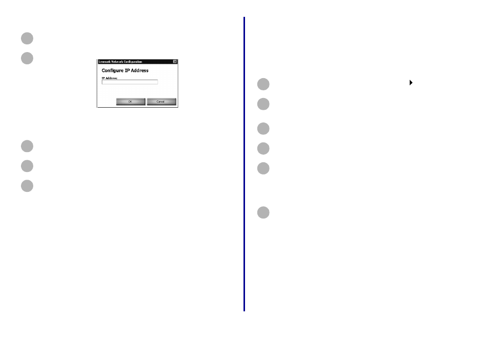 Select the network printer port | Lexmark N5 User Manual | Page 41 / 47