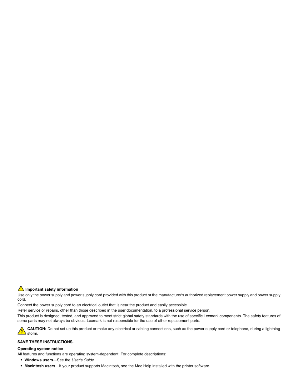 Lexmark 1300 Series User Manual | Page 2 / 53
