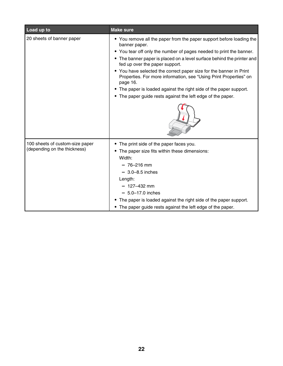Lexmark 1300 Series User Manual | Page 22 / 53