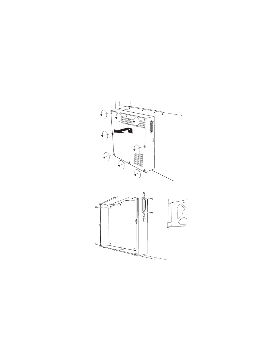 Cover, rip board removal | Lexmark 5056 User Manual | Page 12 / 80