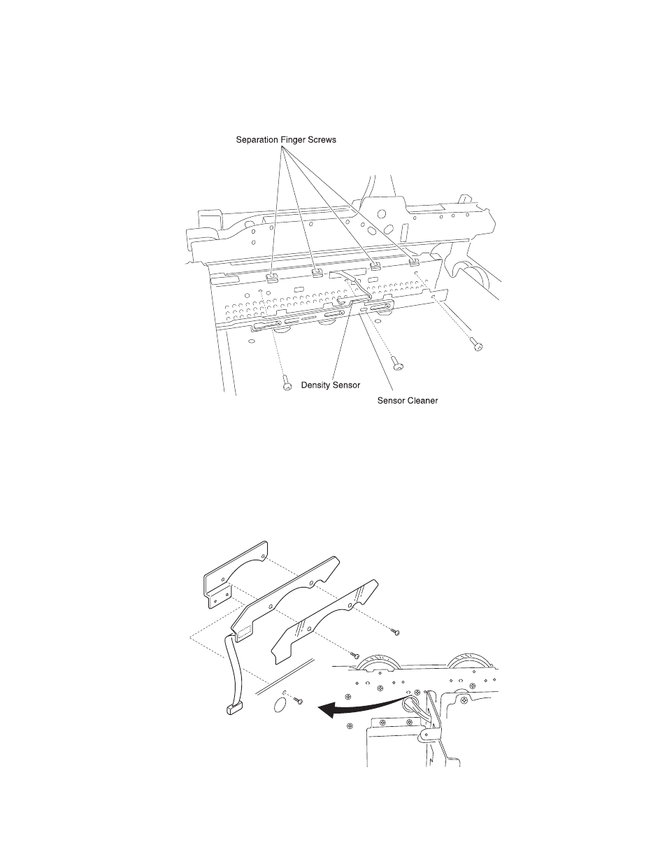 Drive gear unit sensor assembly removal | Lexmark 5056 User Manual | Page 16 / 80