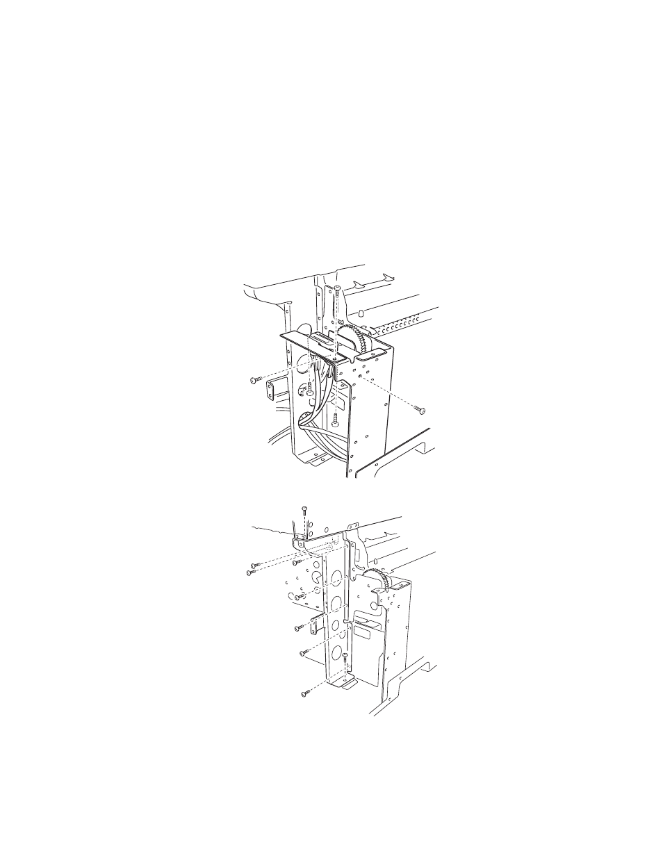 Main drive unit removal | Lexmark 5056 User Manual | Page 24 / 80