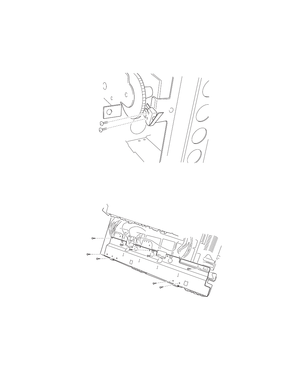 Turn guide cover sensor removal, Upper fan removal | Lexmark 5056 User Manual | Page 48 / 80