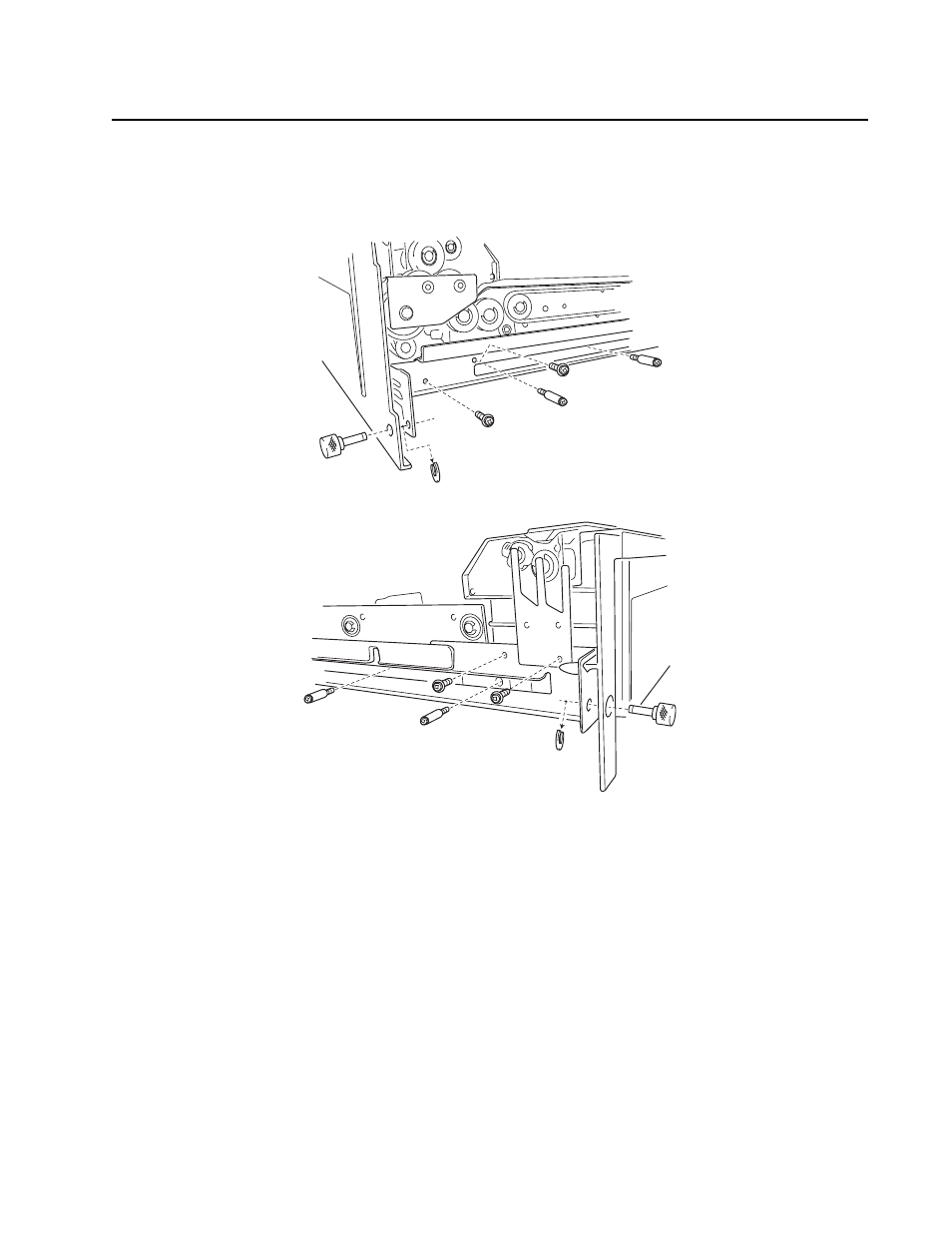 Duplex removals, Duplex unit separation removal | Lexmark 5056 User Manual | Page 54 / 80