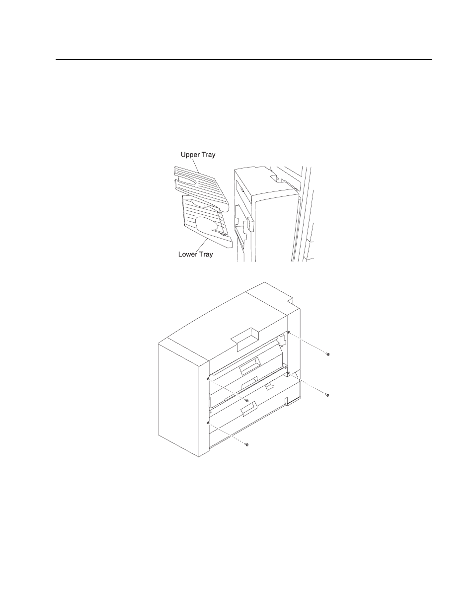 Finisher removals, External covers removals | Lexmark 5056 User Manual | Page 64 / 80