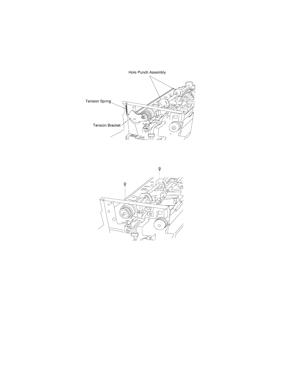 Hole punch removal | Lexmark 5056 User Manual | Page 67 / 80