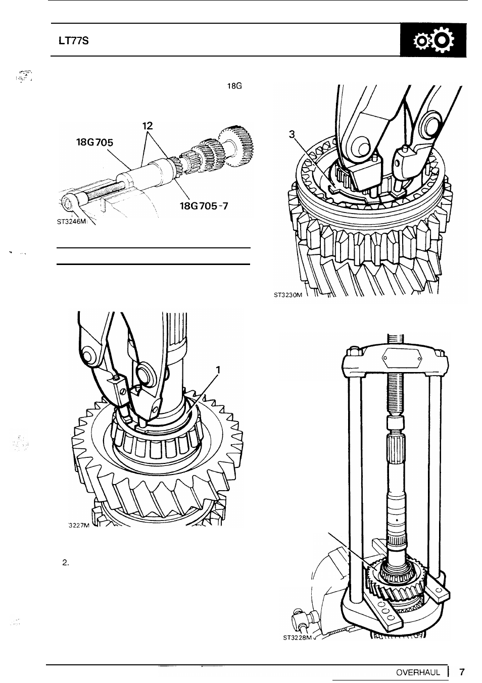 Manual gearbox | Land Rover DEFENDER LT77S User Manual | Page 11 / 50