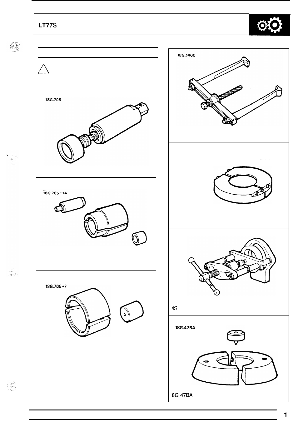 Manual gearbox | Land Rover DEFENDER LT77S User Manual | Page 43 / 50