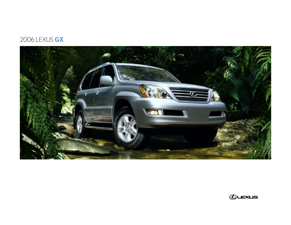 Lexus GX User Manual | 17 pages