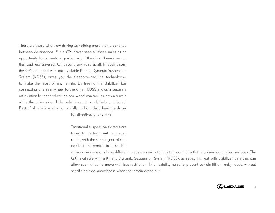 Lexus GX User Manual | Page 3 / 17