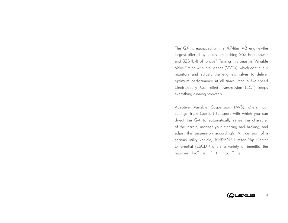 Lexus GX User Manual | Page 4 / 17