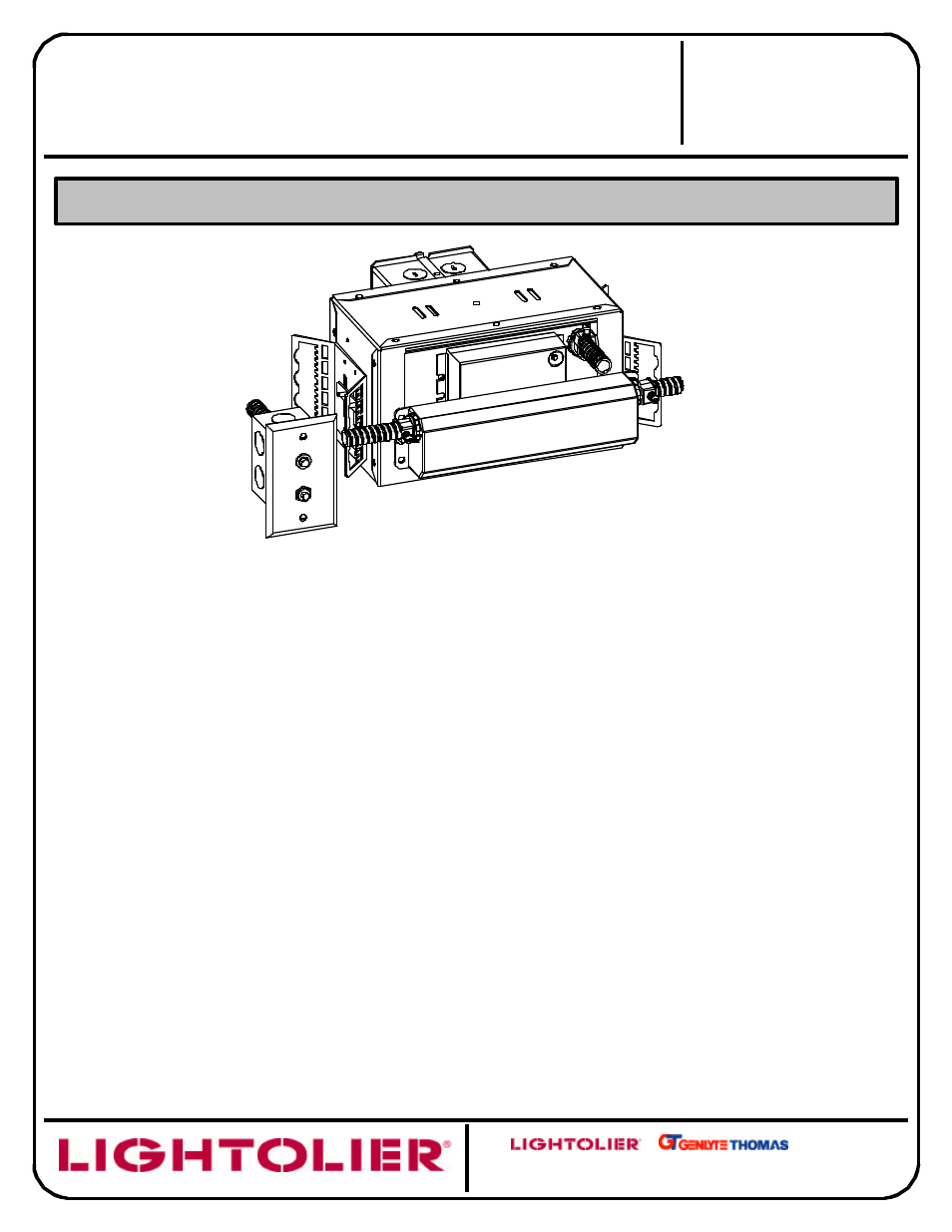 Lightolier 4X9EM User Manual | 4 pages