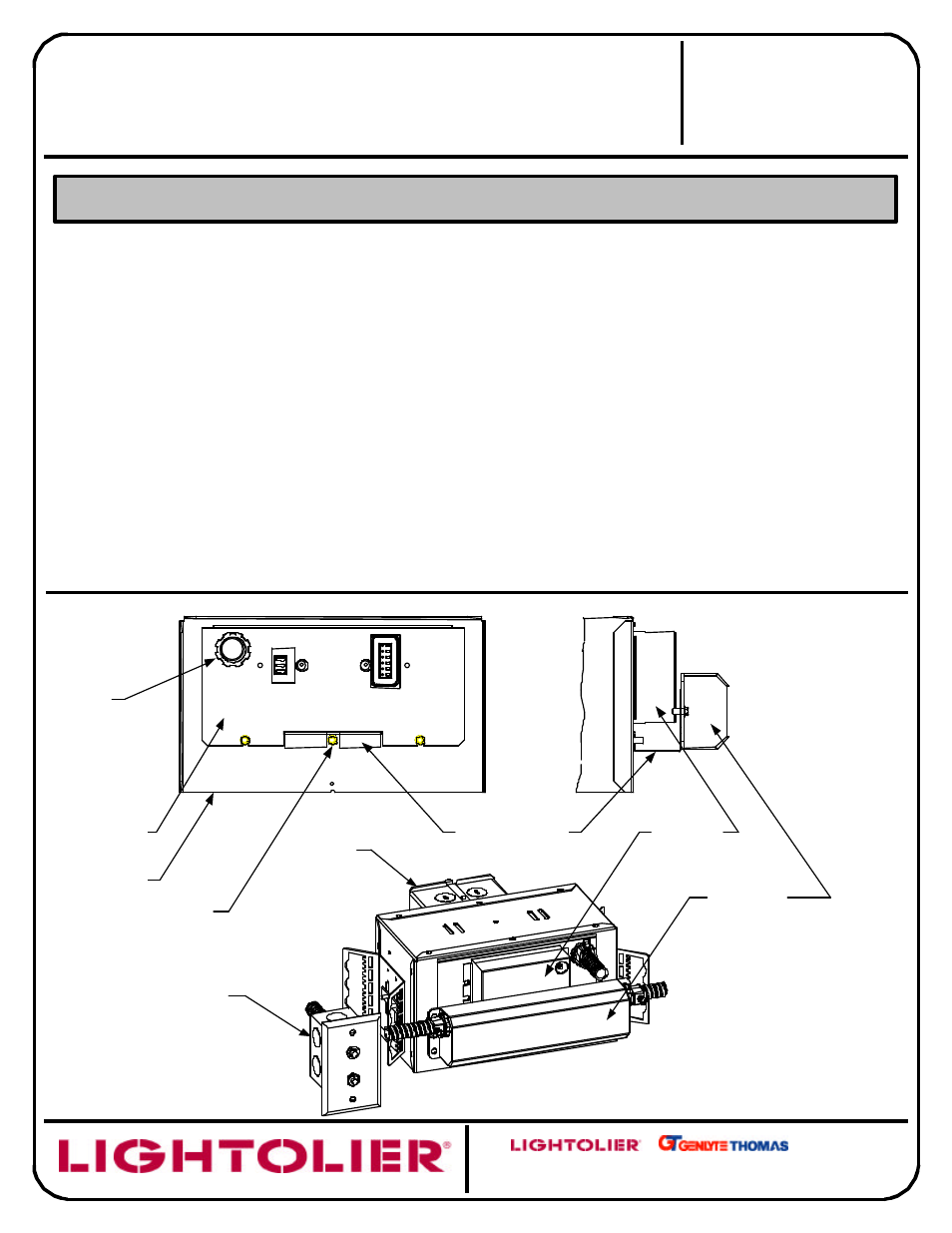 Is:4x9em | Lightolier 4X9EM User Manual | Page 3 / 4