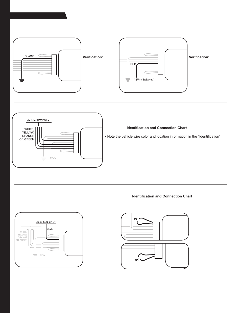 Wiring connections | PAC SWI-JACK User Manual | Page 2 / 8