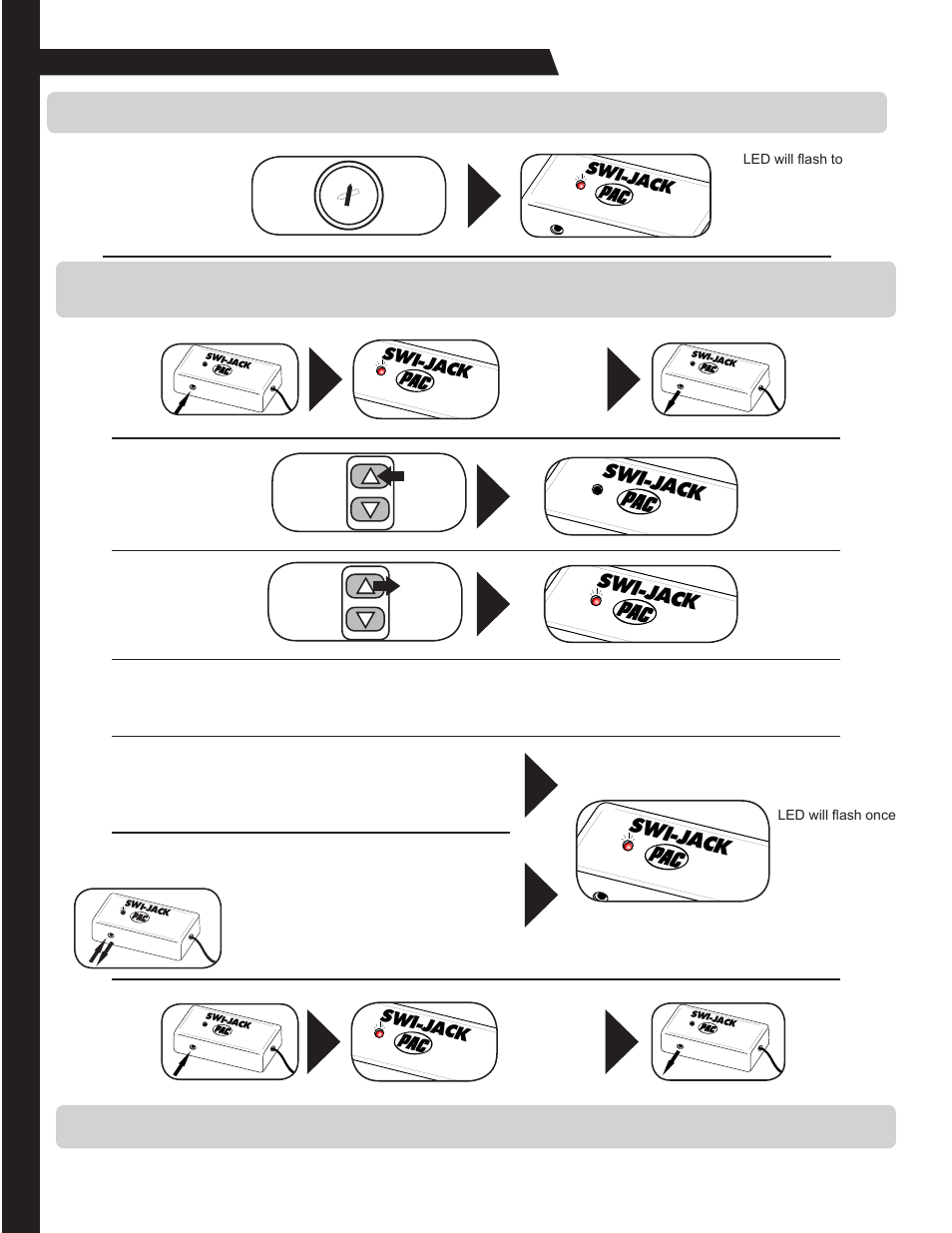 Swi-jack, Programming the swi-jack to control the head unit | PAC SWI-JACK User Manual | Page 4 / 8