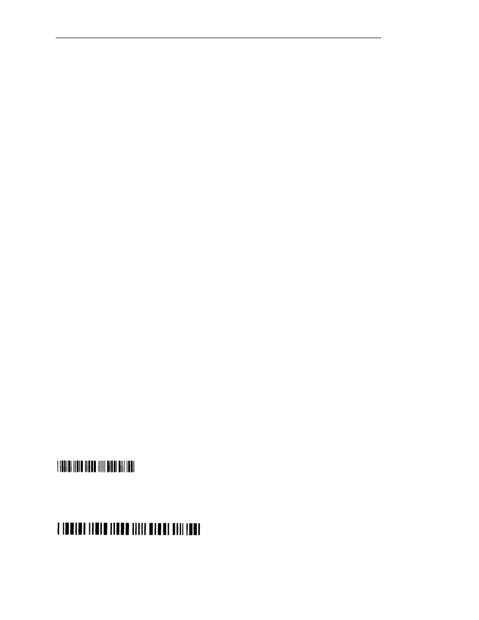 Bar code definition | Printek 4503 User Manual | Page 146 / 167
