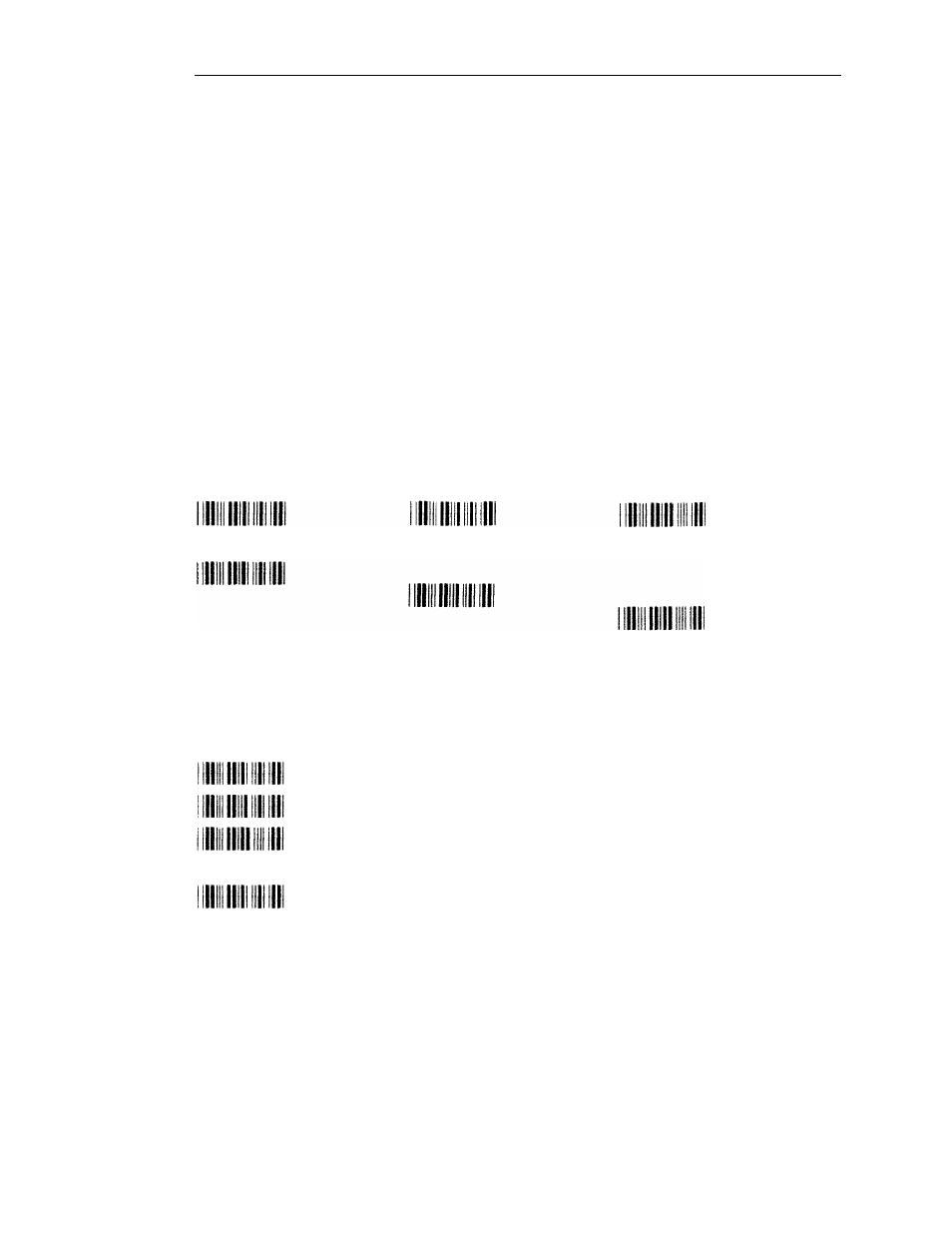 Bar code pass terminator | Printek 4503 User Manual | Page 151 / 167