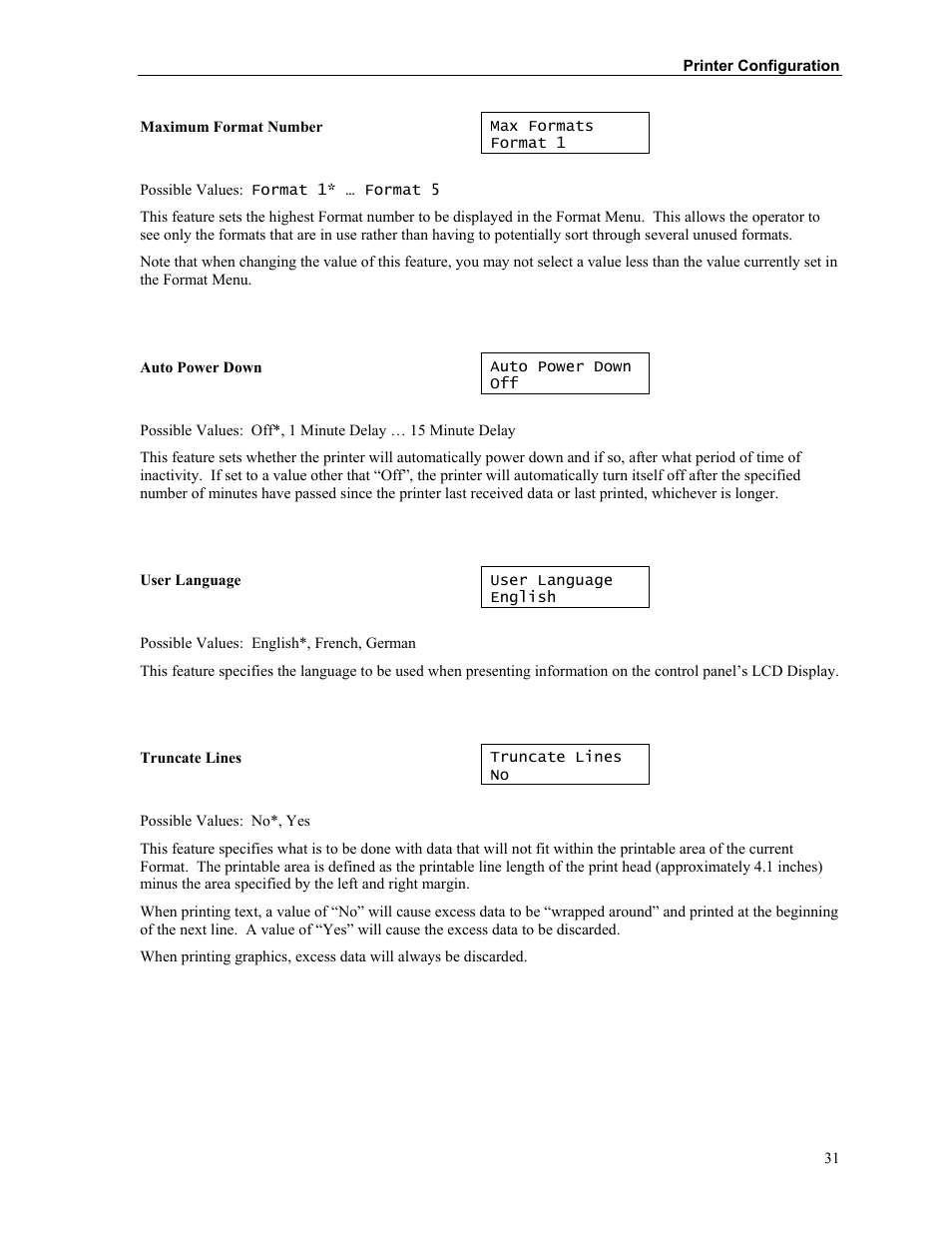 Printek Mobile Thermal MtP400 User Manual | Page 37 / 65