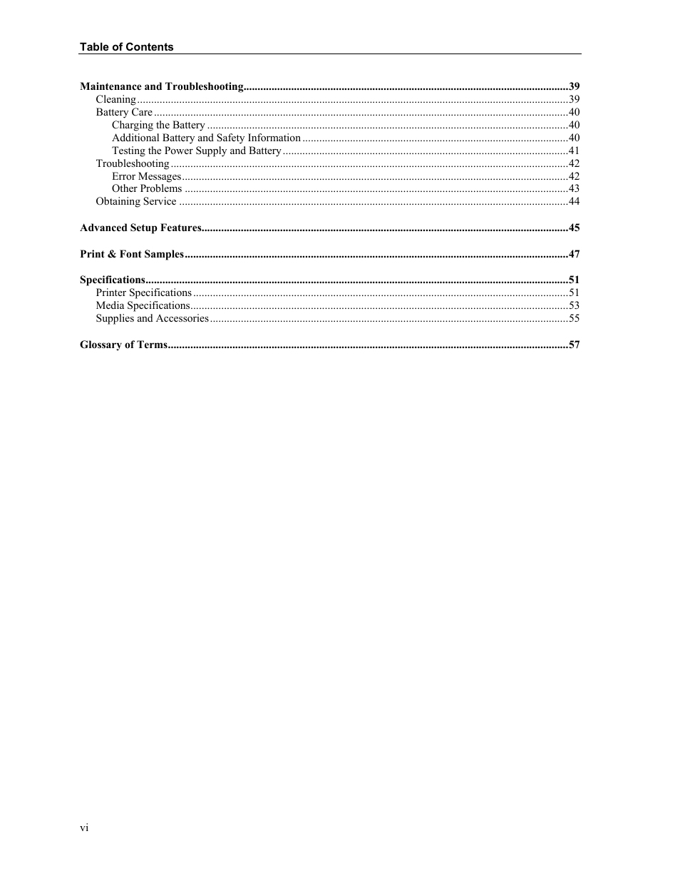 Printek Mobile Thermal MtP400 User Manual | Page 6 / 65