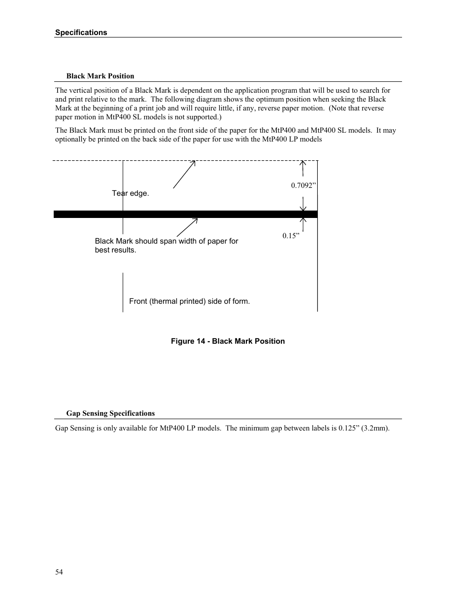 Printek Mobile Thermal MtP400 User Manual | Page 60 / 65