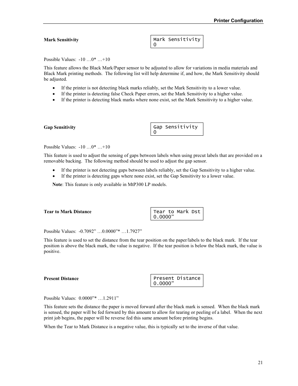 Printek Mobile Thermal MtP300 Series User Manual | Page 27 / 65