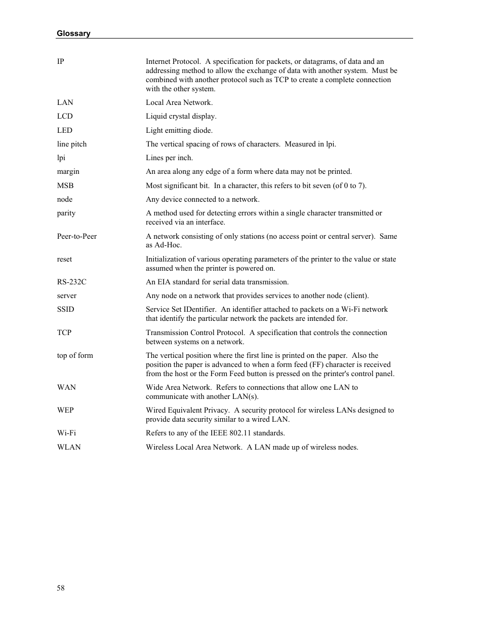 Printek Mobile Thermal MtP300 Series User Manual | Page 64 / 65