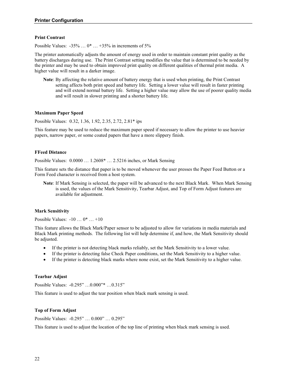 Printek FieldPro RT43 User Manual | Page 28 / 55