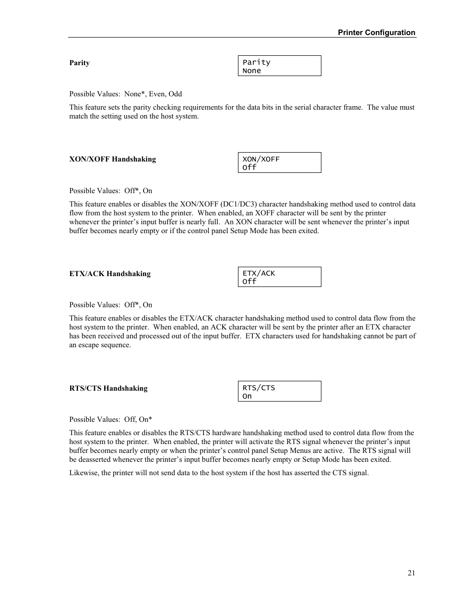Printek MTP300 User Manual | Page 27 / 63