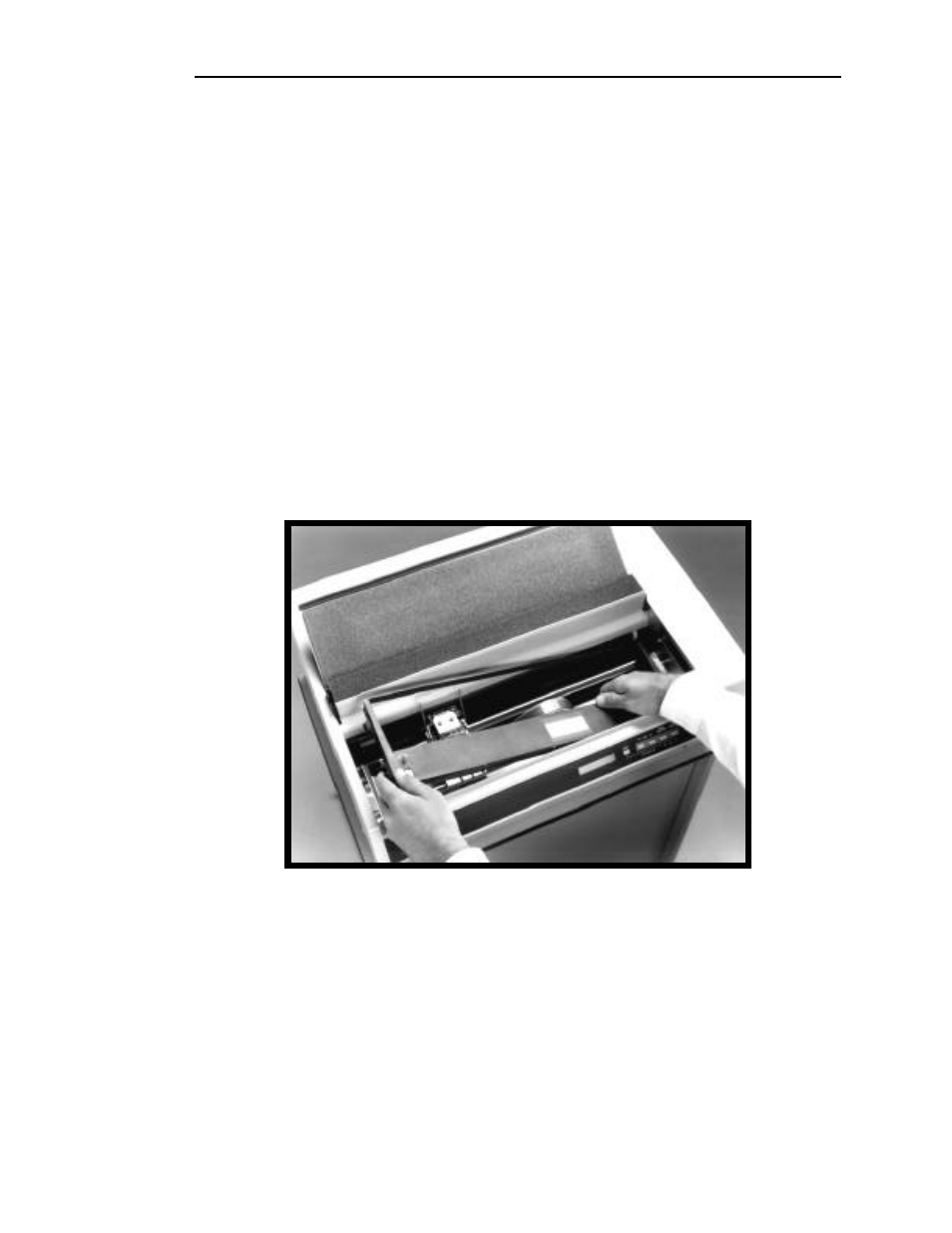 Installing the new ribbon | Printek FormsPro 4300 User Manual | Page 37 / 105