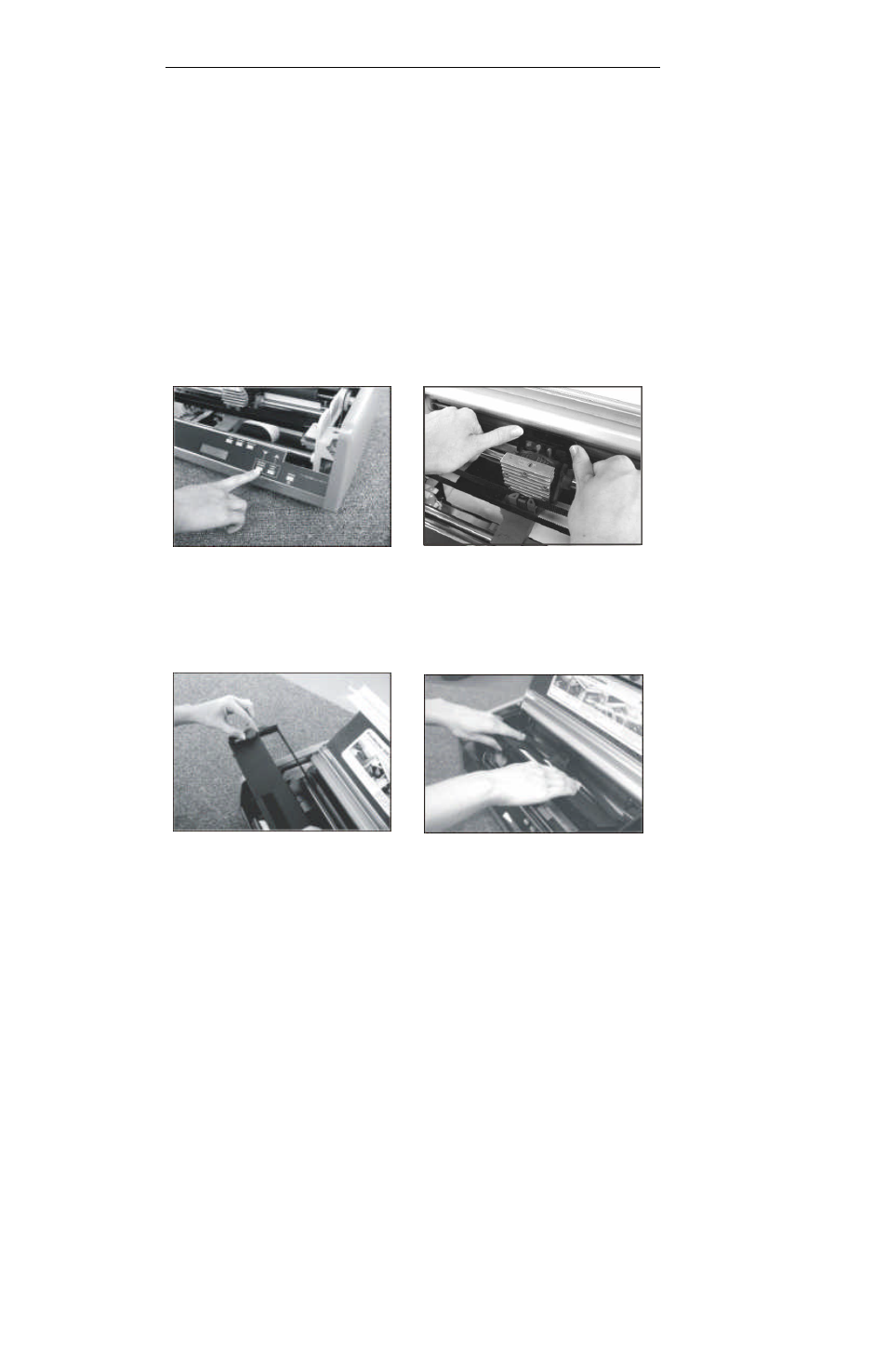 Installing a new ribbon cartridge | Printek 850 Series User Manual | Page 18 / 108