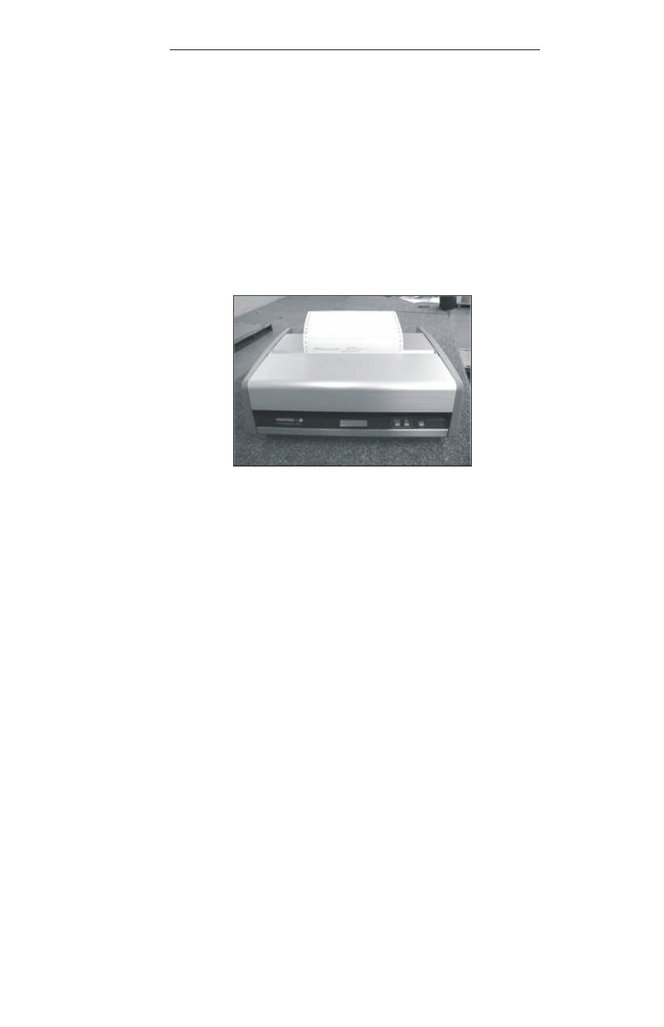 Ejecting and tearing off a form | Printek 850 Series User Manual | Page 35 / 108