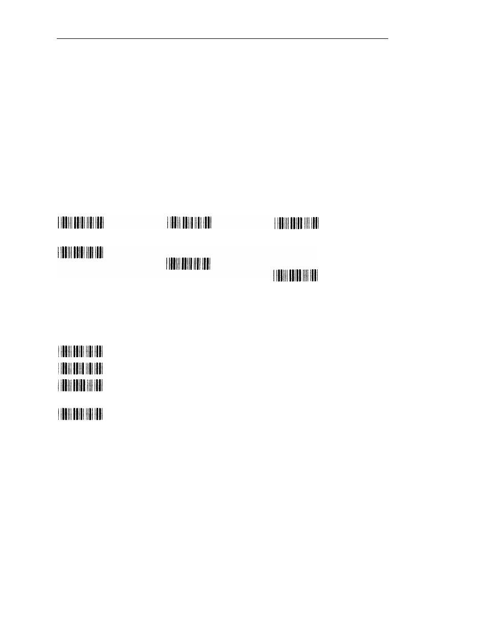 Bar code pass terminator | Printek FormsMaster 8000 User Manual | Page 136 / 150