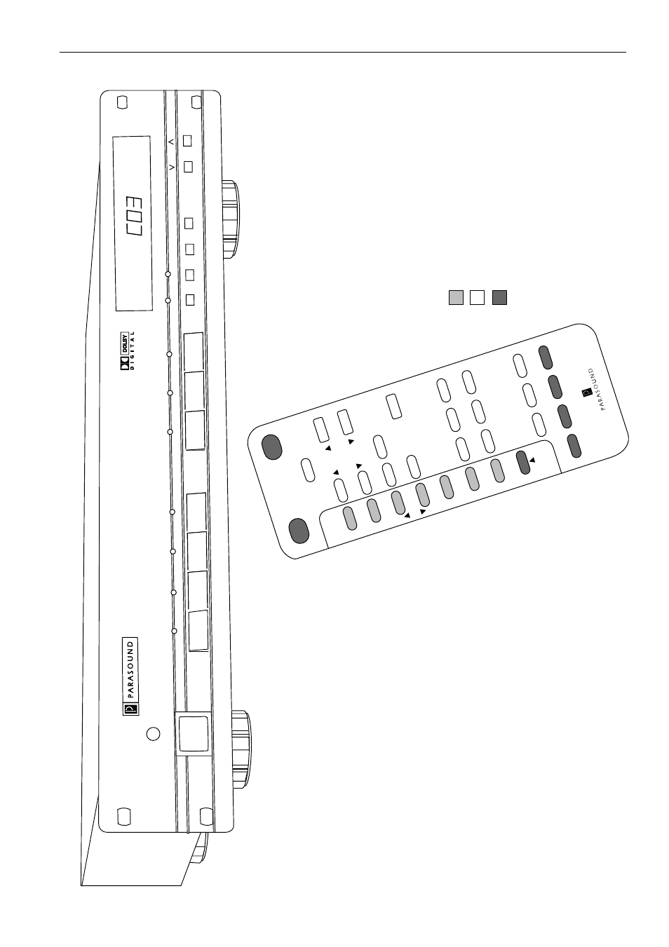 P/dd-1500 digital surround decoder | Parasound P/DD-1500 User Manual | Page 5 / 16