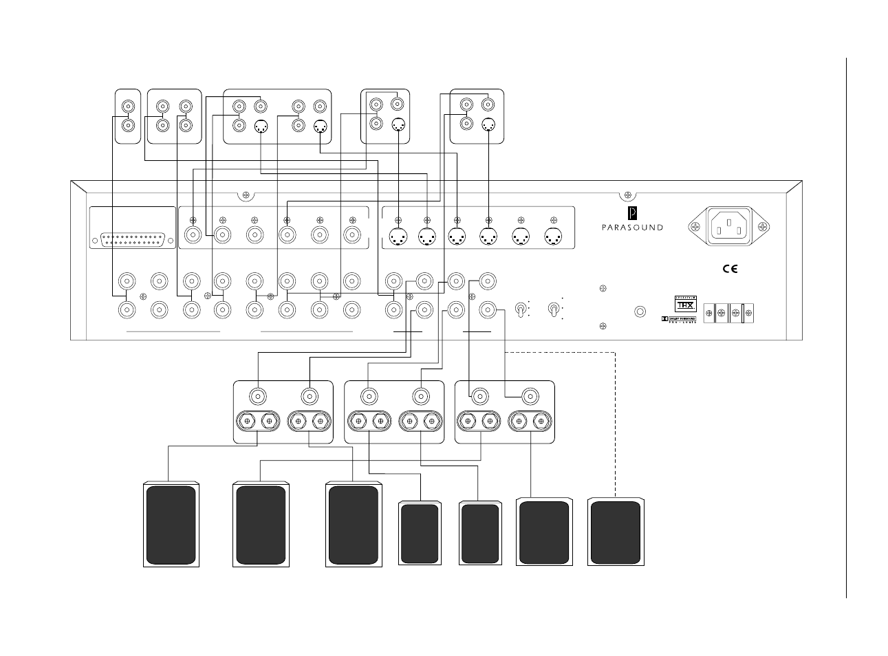 Parasound P/SP-1500 User Manual | Page 6 / 21