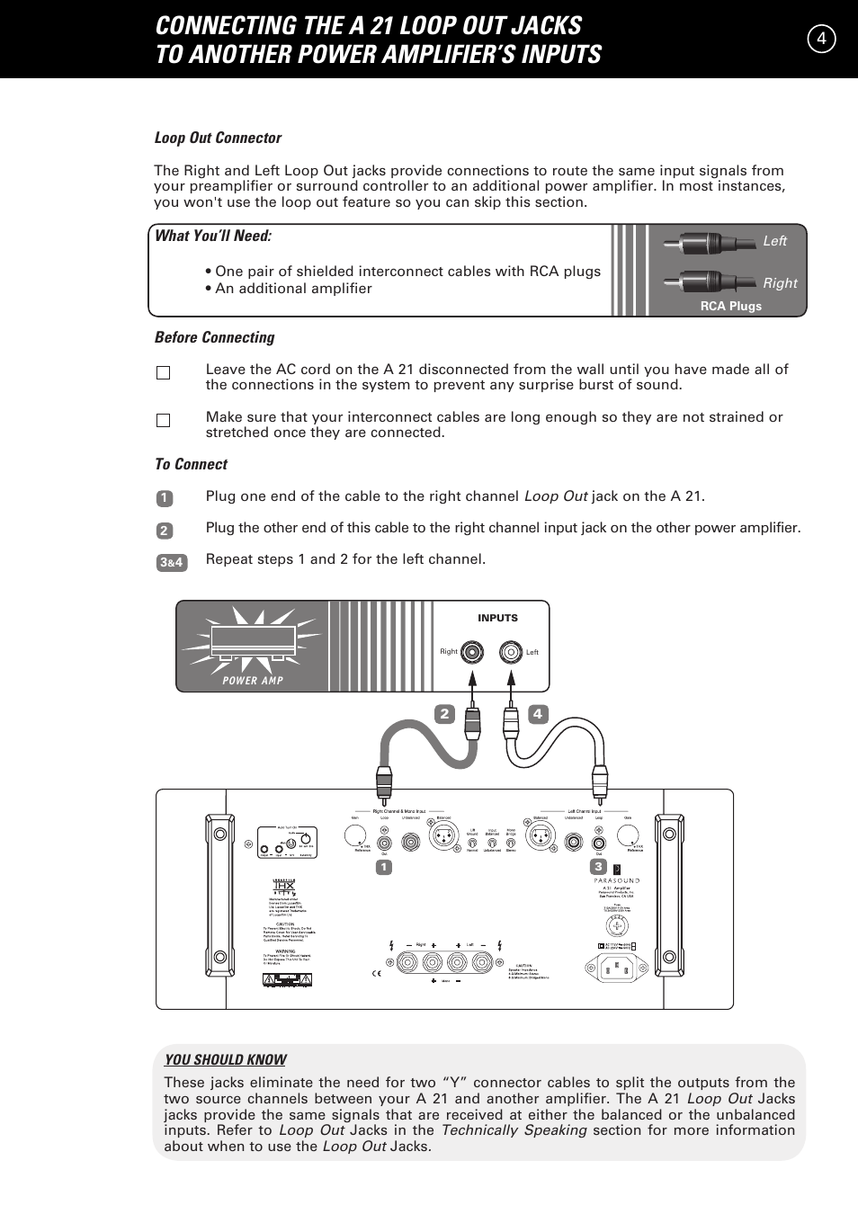 Parasound A 21 User Manual | Page 7 / 23