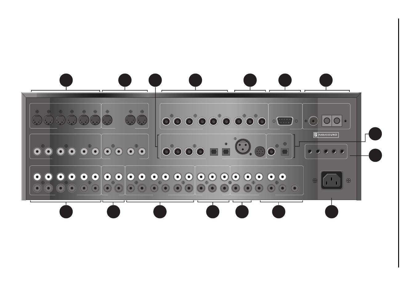 Parasound AVC-2500 User Manual | Page 10 / 63