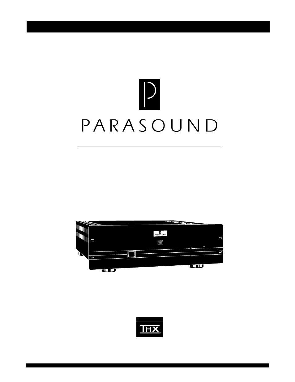 Parasound HCA-1500A User Manual | 11 pages