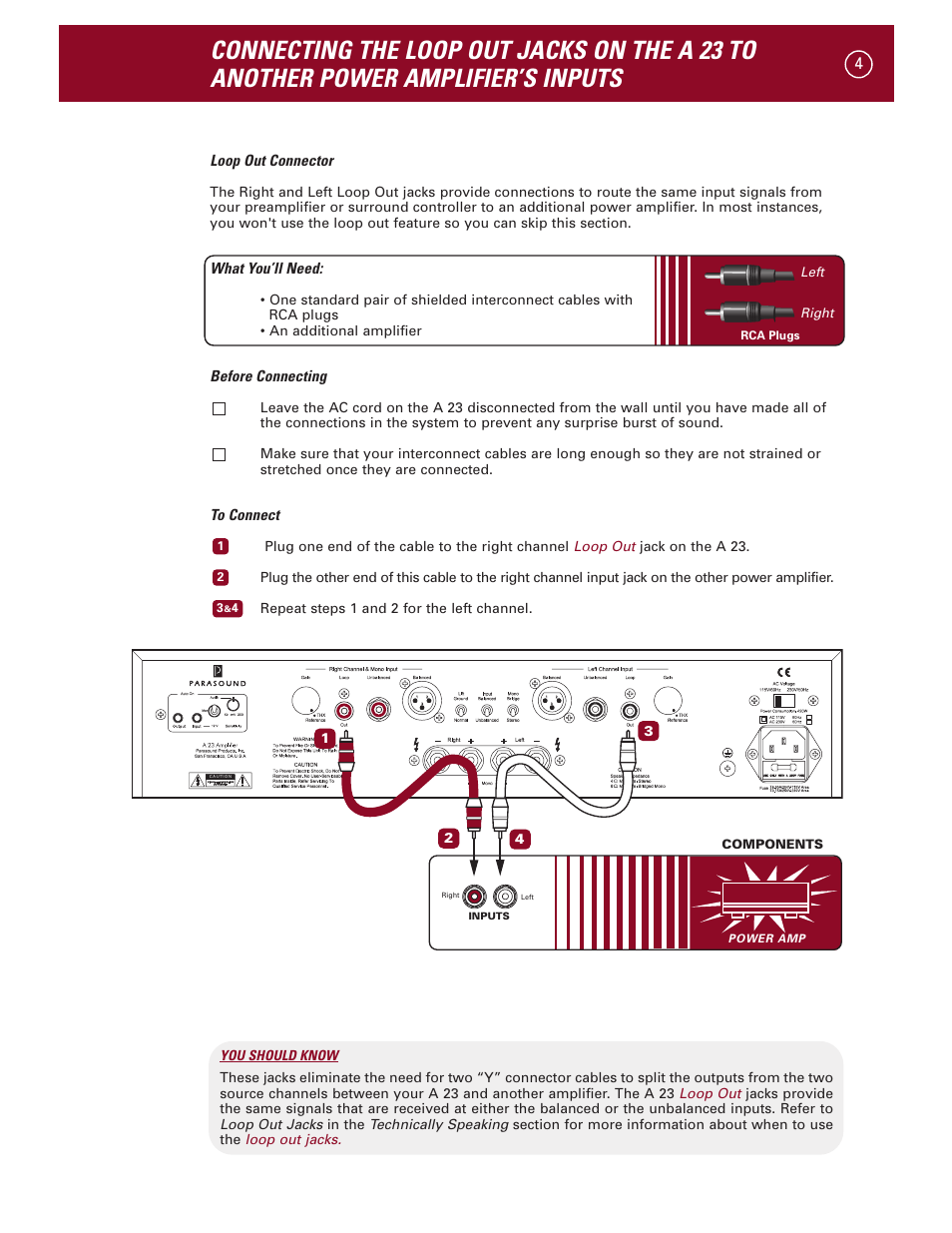 Parasound A 23 User Manual | Page 7 / 23