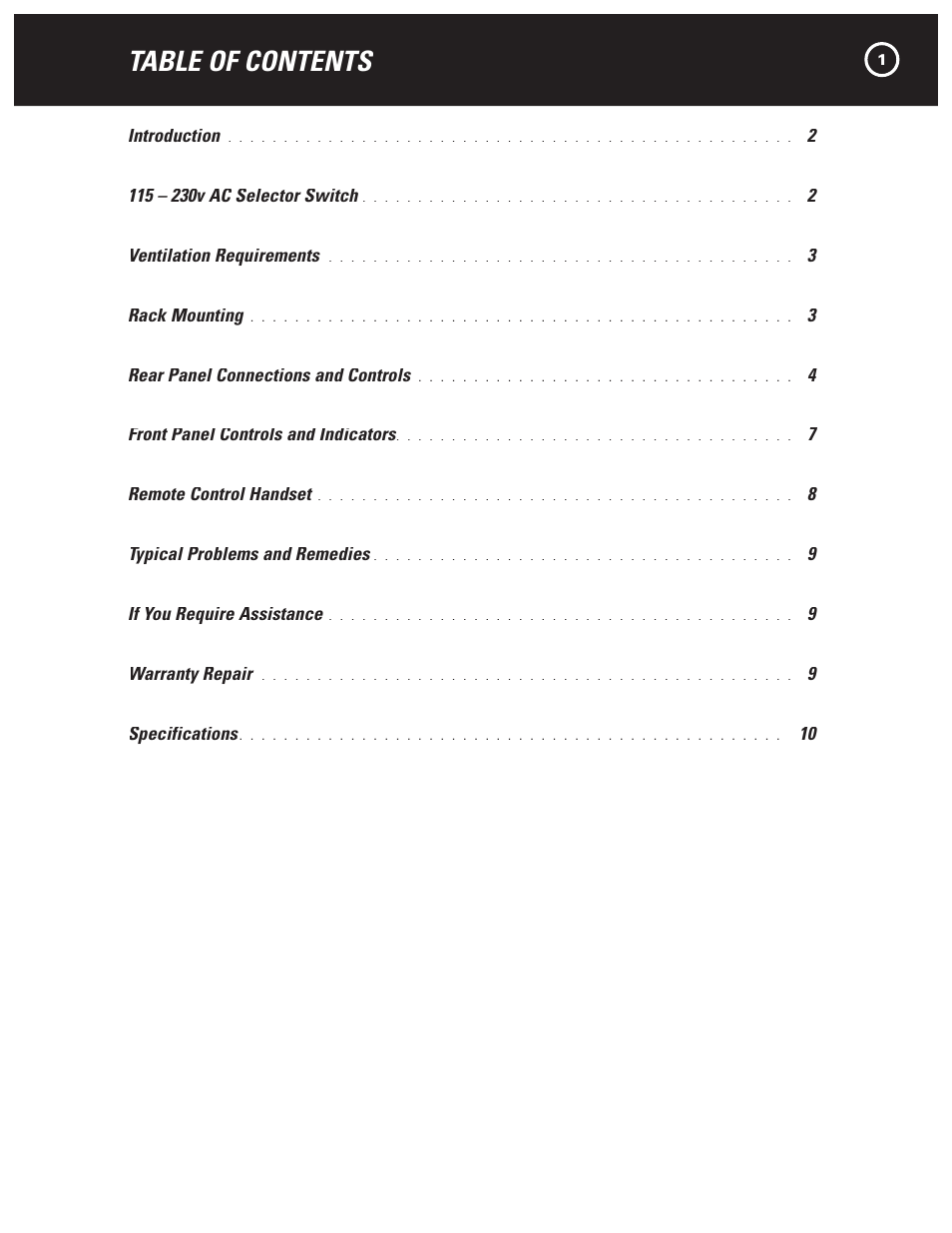 Parasound Zpre2 User Manual | Page 3 / 16