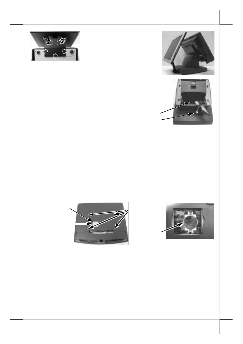 Routing the cables, Preparing the main unit, Caution | POSIFLEX Business Machines TP/LT- 5600 User Manual | Page 9 / 20